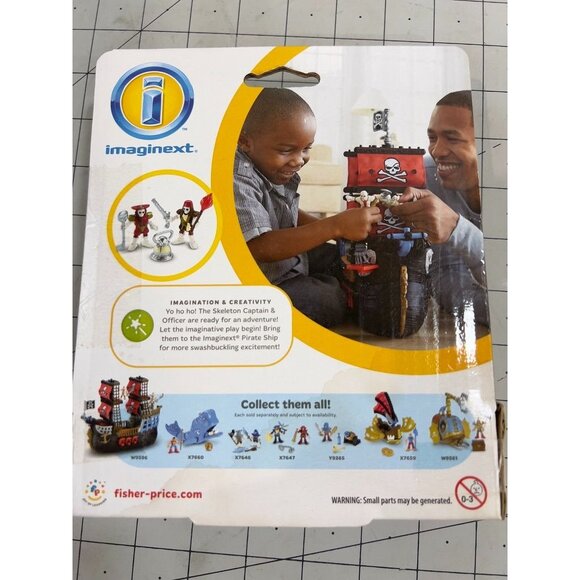 imaginext PIRATE Sets Captain Kid Deckhand Skeleton Cannon New in Box 3 Sets - Picture 11 of 13